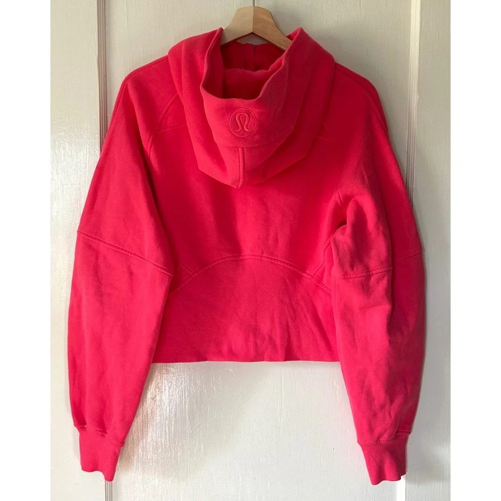 Lululemon Scuba Oversized Half-Zip Hoodie Lip Gloss XS/S Workout Gym Lounge Cozy